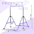 Sunoutife Gymnastics Bar for Kids, Gymnastic Kip Training Bar for Home Folding Horizontal Bars with Adjustable Height for 3-8 Years Old Child, Girls & Boys