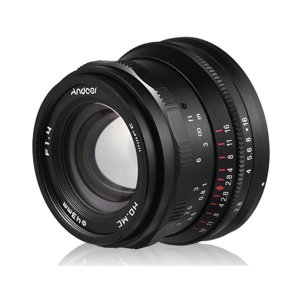 Dcenta Full Frame Camera Lens with Large Aperture Manual Focus for Sony A7/A7II/A7R/A7RII/A7S/A7SII/A6500/A6300