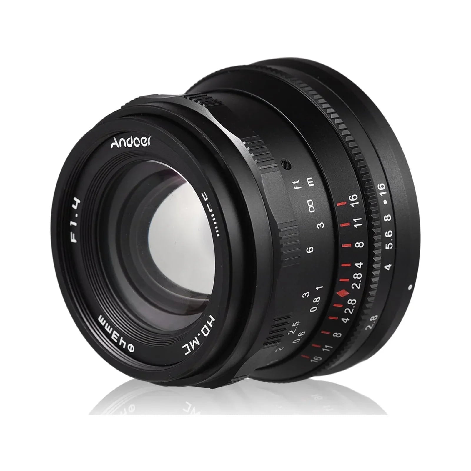 Dcenta Full Frame Camera Lens with Large Aperture Manual Focus for Sony A7/A7II/A7R/A7RII/A7S/A7SII/A6500/A6300