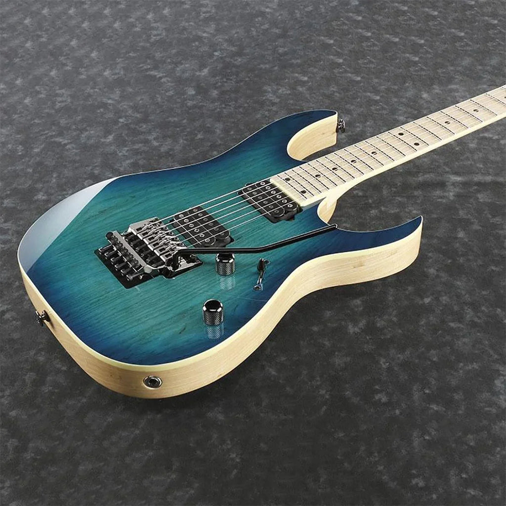 Ibanez RG652AHM Premium Electric Guitar (Nebula Green Burst)