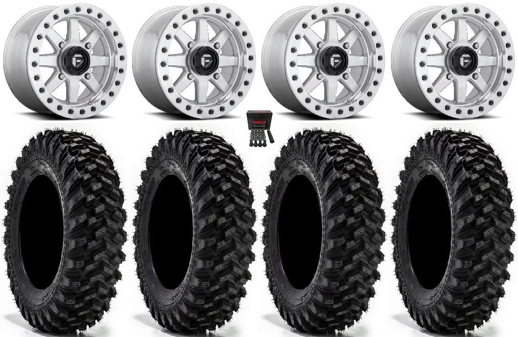 Fuel Maverick Bdlk 14" Wheels Mh 30" Warrior  Tires Sportsman  Ranger