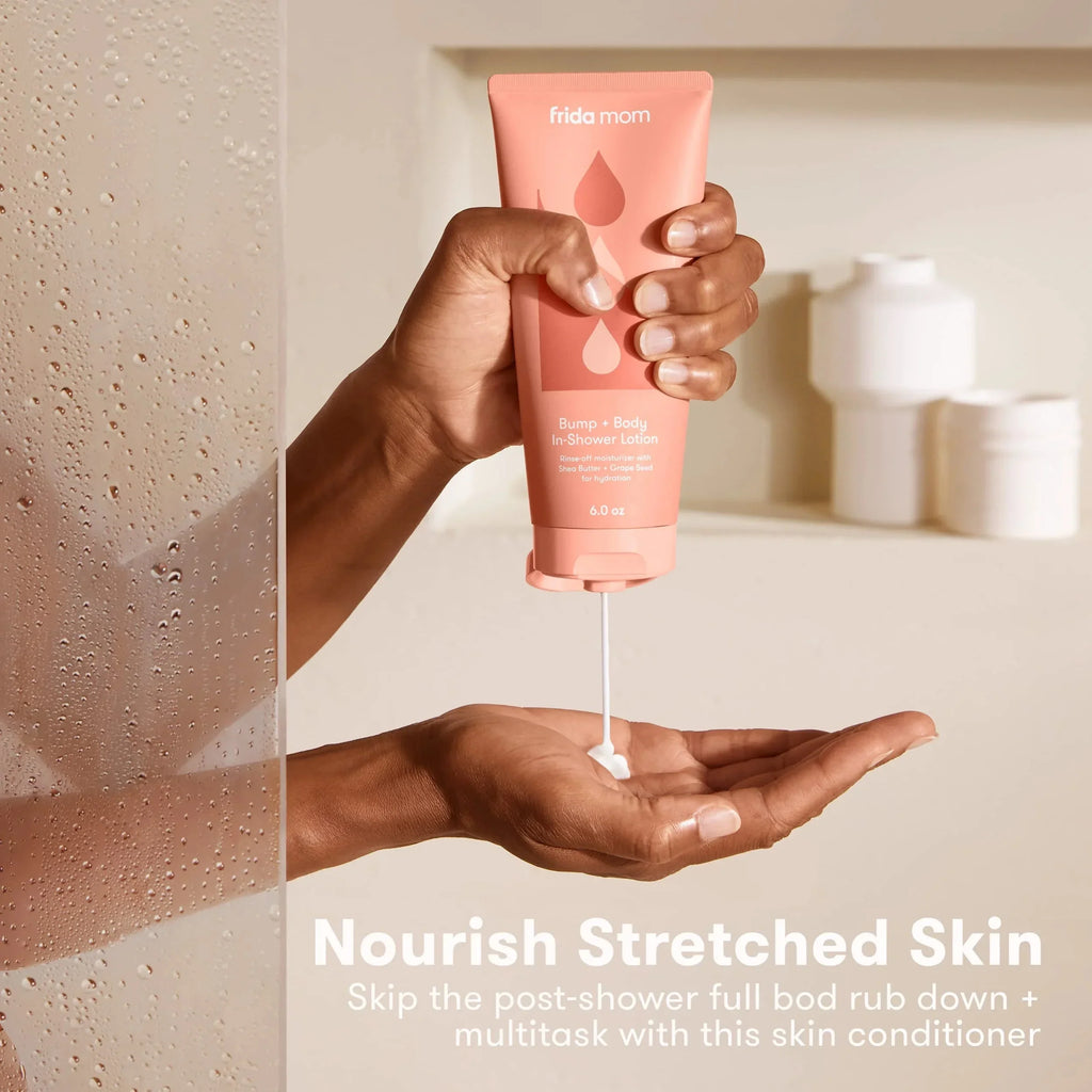 Frida Mom Pregnancy Skincare Body Relief Set for Stretch Marks, Dry Skin, Swelling  Chafing - 4 Ct
