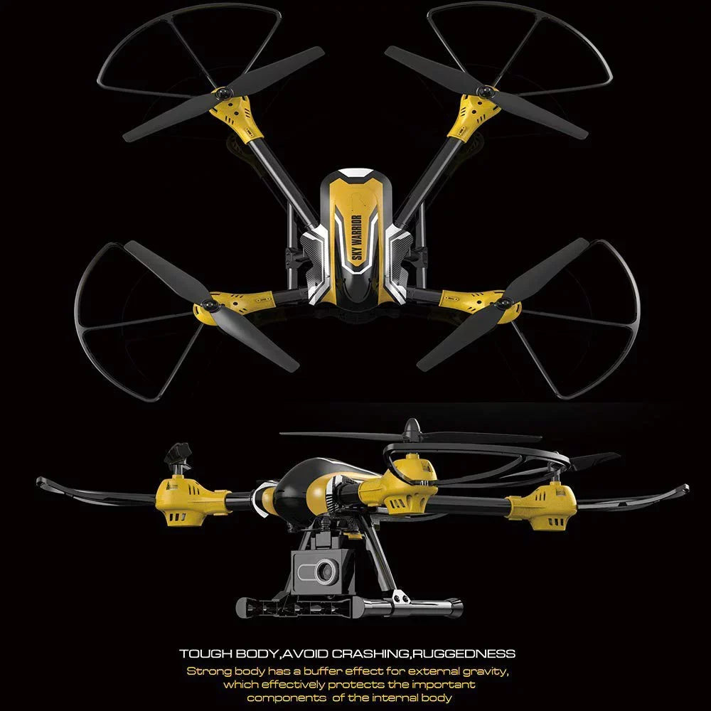 K70C High Hold Sky Warrior 2.4G 4CH 6 Axis Gyro 3D Flip Headless Mode 2.0MP Camera  Quadcopter