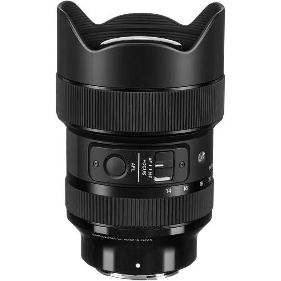 14-24mm f/2.8    Lens for Sony E, Bundle with Mac Software Kit, RainCoat Rain Sleeve, Cleaning Kit, Flex Lens Shade, Lens Cap Tether, Lens Wrap, Lens Cleaner