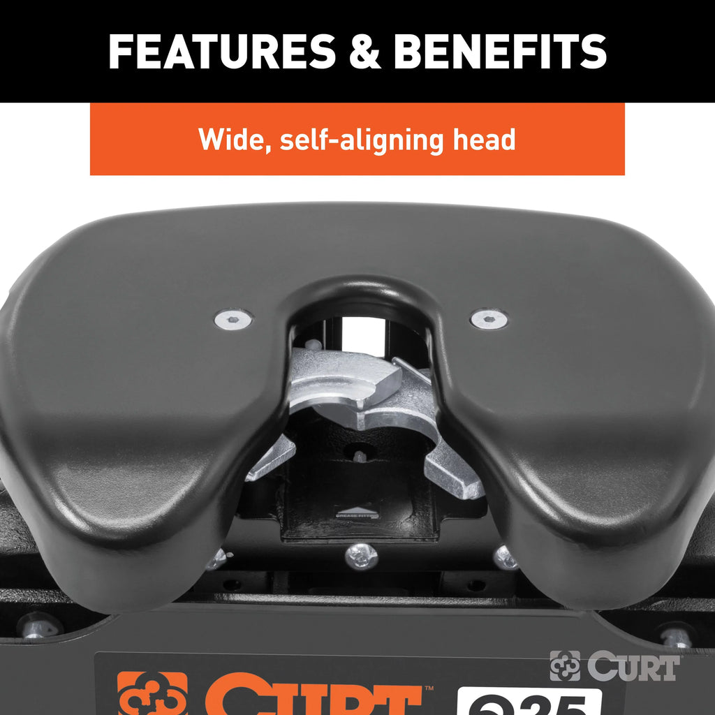 16265 Q25 5th Wheel Hitch, 25,000 lbs