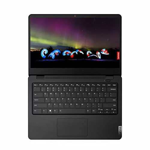 Lenovo Ideapad 14W Gen 2 14 Business Laptop | 14"  Anti-Glare Display |  3000 Series 3015e Processor | 4GB DDR4 64GB eMMC 128GB  Card |  Radeon Graphic  Win10 Pro Black +  Cable