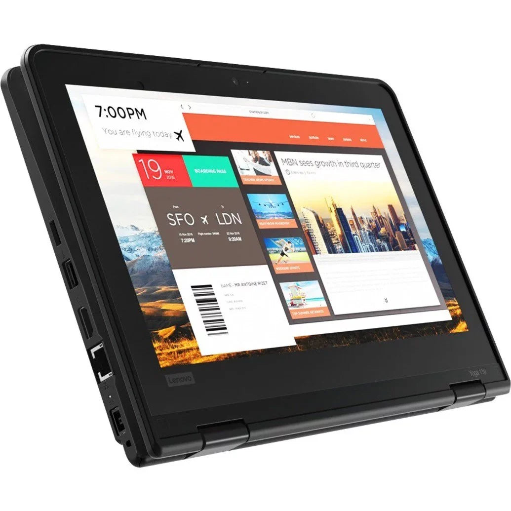 Lenovo ThinkPad Yoga 11E 2-in-1  Touchscreen Laptop , Intel Celeron N4120 Processor, 4GB , 128GB , Webcam,Stereo Speakers, -C, , WiFi, Windows 10 Pro, Mazepoly Accessories