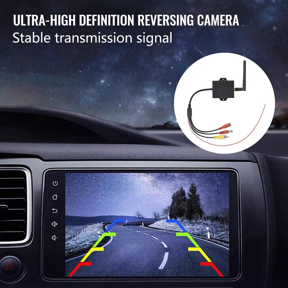 Convert your Wired Rear View Camera to Wireless with this Car Reversing Camera  to Wifi Transmitter Module - 2.4G Wireless - Easy Installation