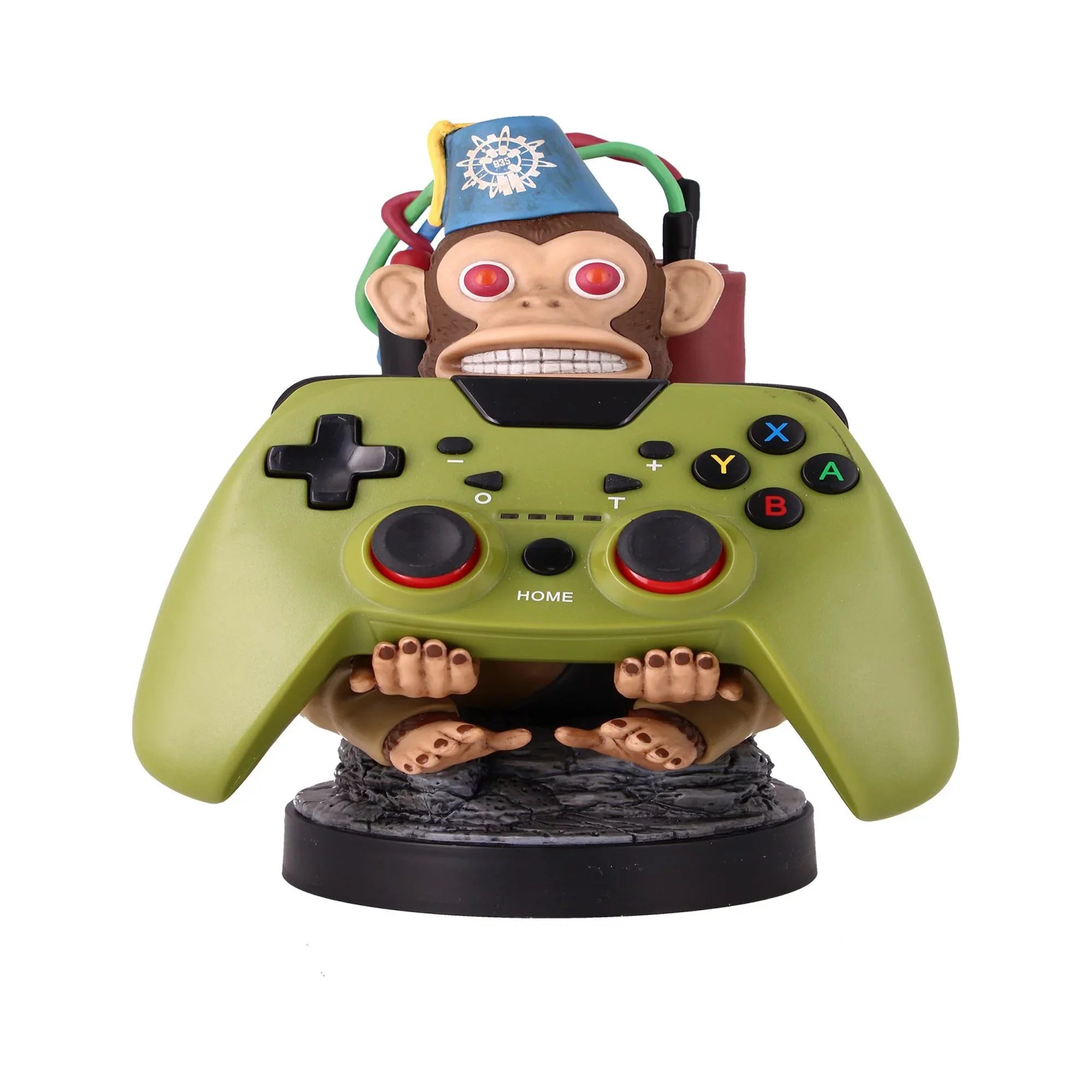 Exquisite Gaming: Call of Duty: Monkeybomb - Original Mobile Phone & Gaming Controller Holder, Device Stand, Cable Guys, Licensed Figure