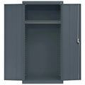 Elite Series Wardrobe Cabinet with Adjustable Shelf, 36"W x 24"D x 72"H, Charcoal