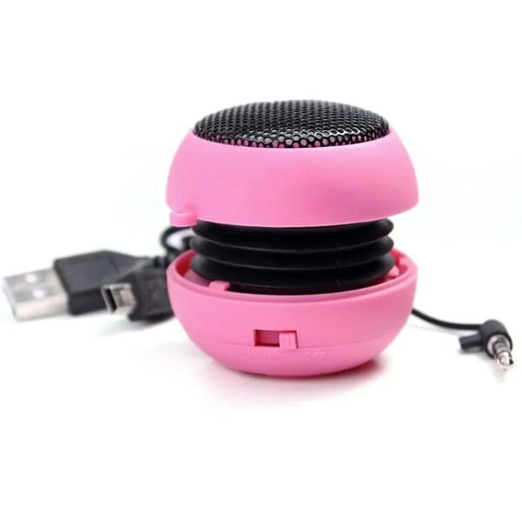 Wired Speaker for Samsung Galaxy Tab S6 Lite 10.4" (2022) - Portable Audio Multimedia Rechargeable Pink for Galaxy Tab S6 Lite 10.4" (2022)