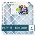 Filti 7500 Pleated Home  Furnace 20x20x2  13 Air Filter (2 Pack)