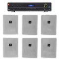 VMA1240 Commercial/Restaurant 240W 70v Amplifier+(6)  5.25" Wall Speakers