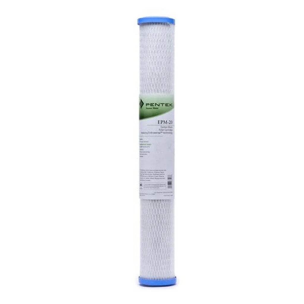 Pentek -20 Carbon Block Filter Cartridge, 20" x 2-7/8", 10 Microns