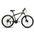 Mountain Bike 21 Speed 26 Inches Dual Suspension Folding Bike Dual Disc Brake  Bicycle, Black, BK2231YZ