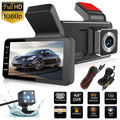 Dual Lens Car  Dash Cam Video Recorder G-Sensor 1080P Front And Rear Camera