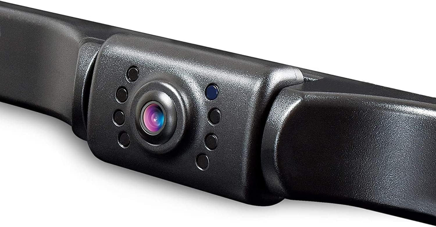 eRapta Backup Camera Rear View License Plate, 45° Adjustment Bracket with 149° Perfect Angle, Night Vision, IP69K Lever