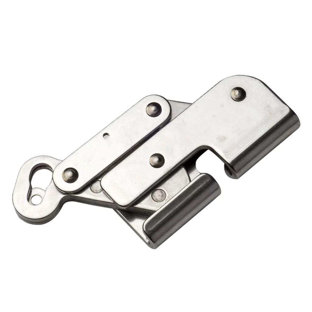 Rock Climbing Rope Grab Rock Climbing Fall Rope Riser Clamp Hardware, Stainless Steel, Ultralight - for 10mm Rope