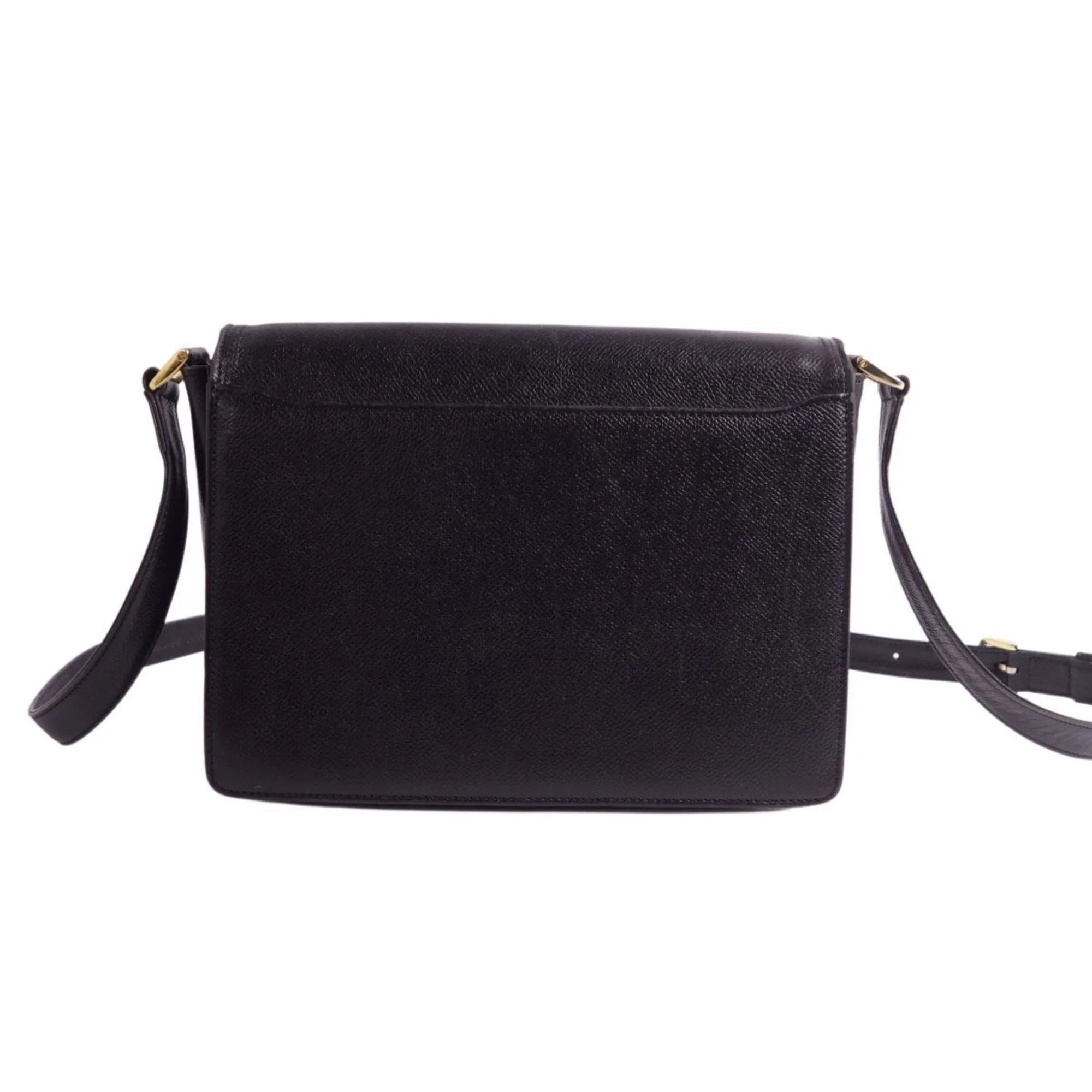 Pre-Owned Valentino Garavani bag shoulder pattern calf leather ladies black (Good)