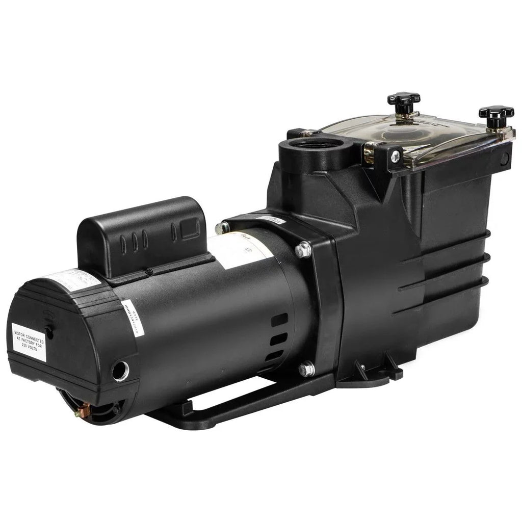 XtremepowerUS 1.5  Pool Pump Swimming High Flow Pump 230v Dual Speed In-Ground Swimming 2"  Fitting