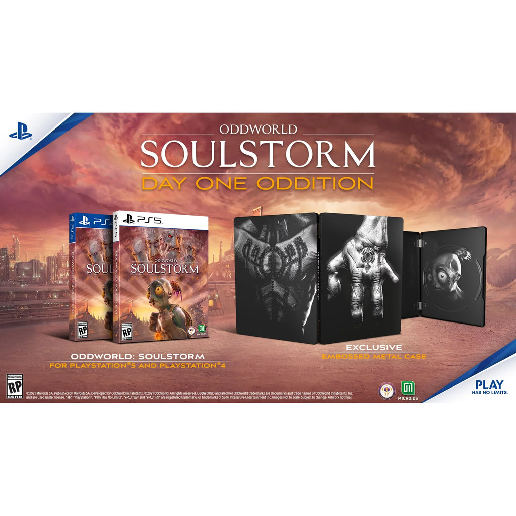 Oddworld: Soulstorm Day One, Maximum Games, PlayStation 5, [Physical], 850340008507