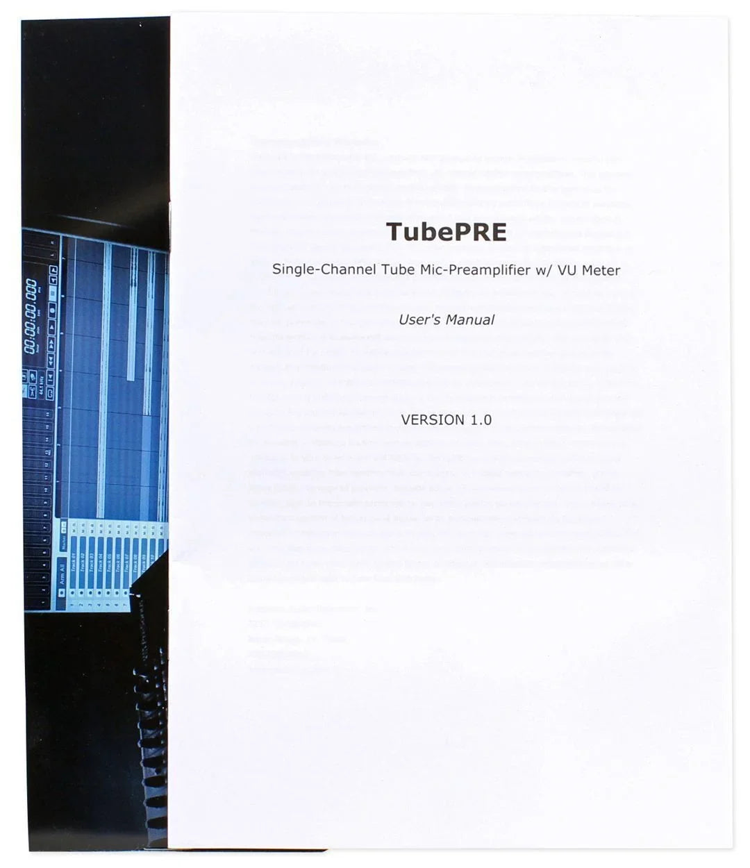 PreSonus TubePre V2 Vacuum Tube Preamp/ Direct Box and (2) 6'  Cables