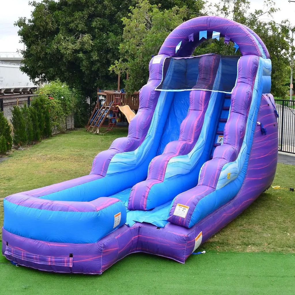 JumpOrange Commercial Grade Water Slide for Kids and Adults (with Blower), Cotton Candy