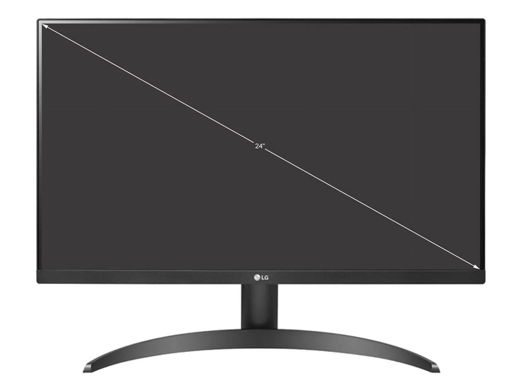 24" 24QP500-B 2560 x 1440  2K  75Hz HDR10  FreeSync  DisplayPort  Tilt Monitor