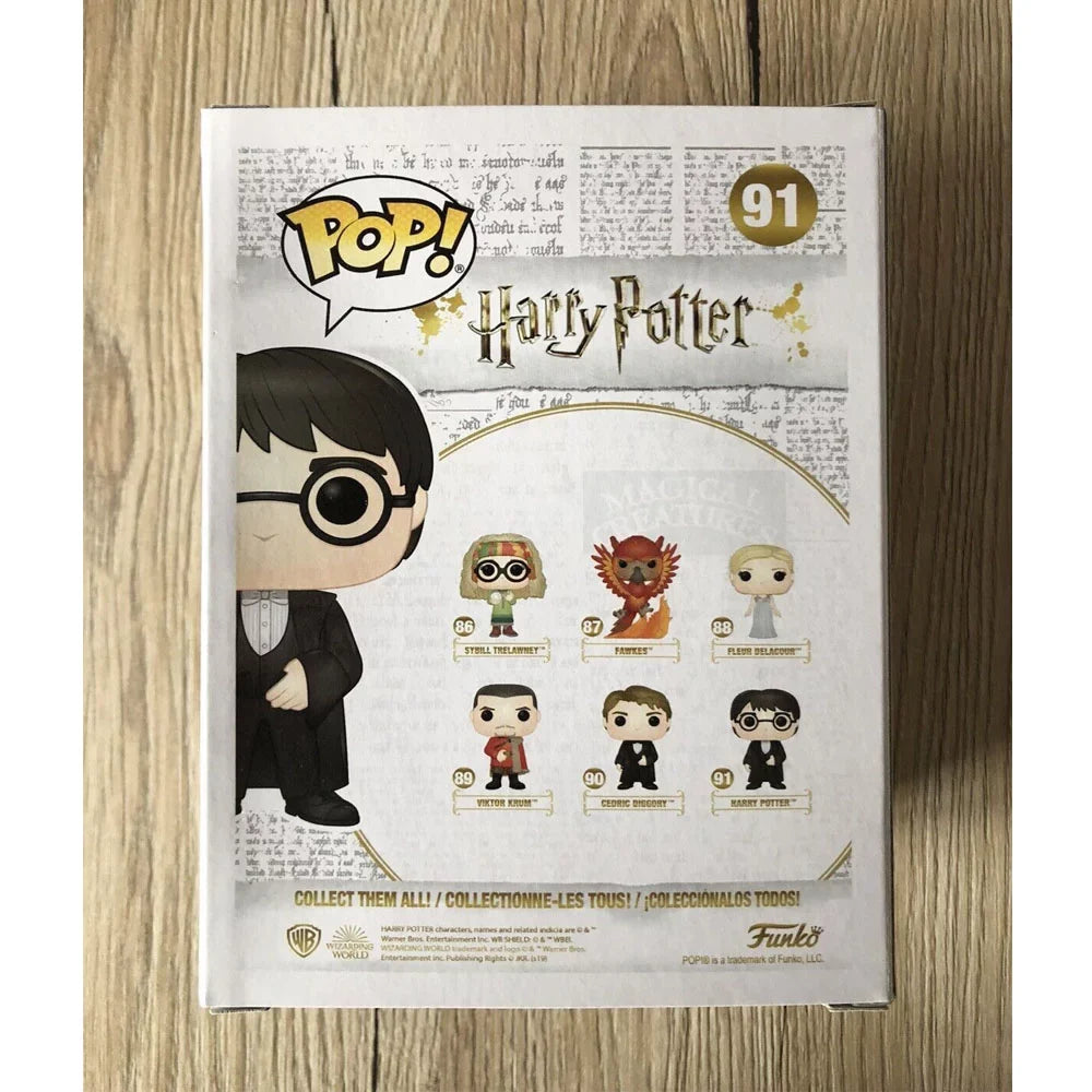 Funkoo movie Harry Potter Pop! #91 dress Harry Potter collection vinyl handmade ornaments doll hand-made birthday gift+hard plastic protective box