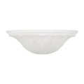 Aspen Creative 23116-01 Frosted Glass Shade for Medium Base Socket Torchiere Lamp, Swag Lamp and Pendant, 15-5/8" Diameter x 5-3/8" Height.