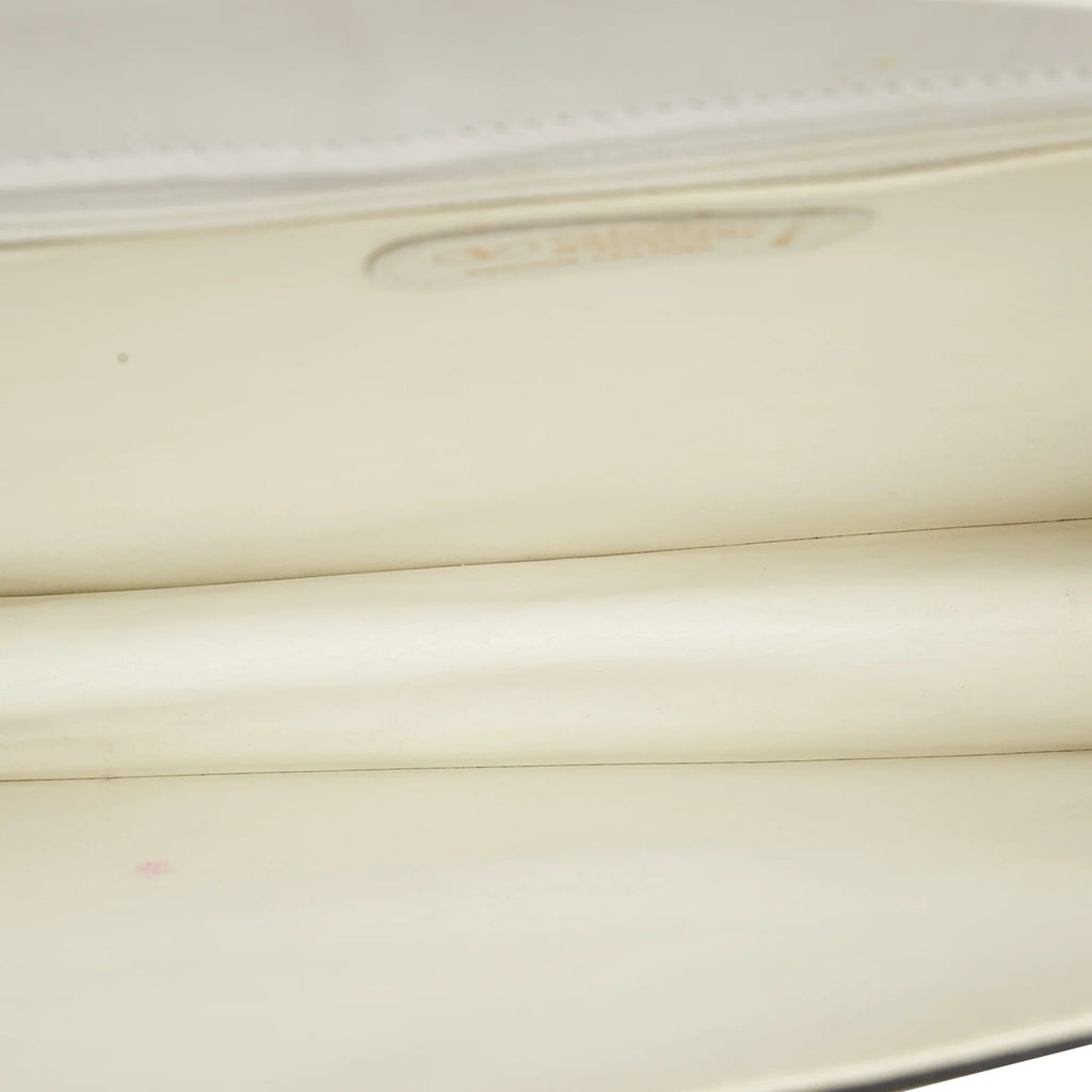 Pre-Owned Authenticated Valentino Crossbody Bag Calf Leather White Women (Good)