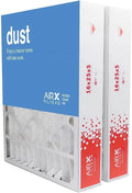 16X25x5  8   Furnace Air Filter Replacement For X0583 X6670 X6672, Dust 2-Pack, Made In The