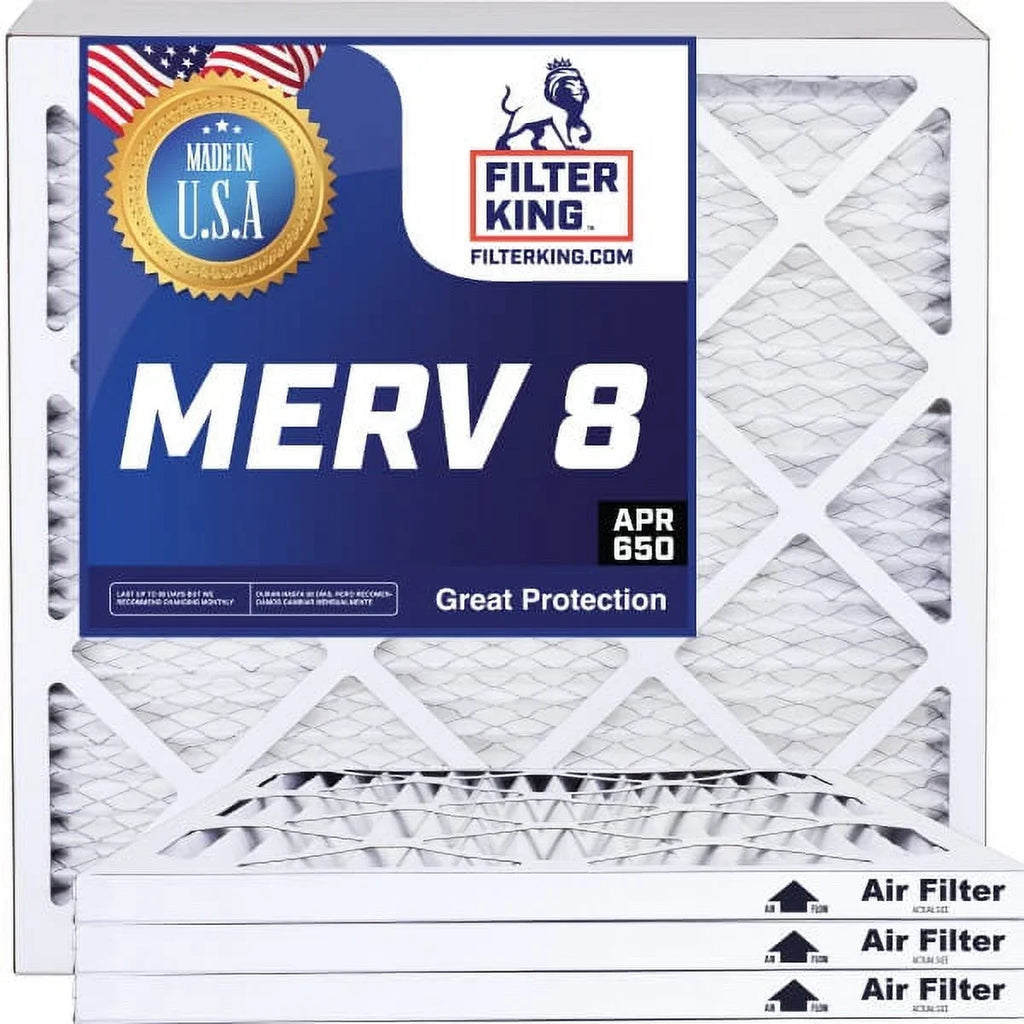 Filter King 22.5x31x1 Air Filter | 4- |  8  Pleated A/C Furnace Filters |    | Actual Size: 22.5 x 31 x .75"