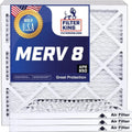 Filter King 22.5x31x1 Air Filter | 4- |  8  Pleated A/C Furnace Filters |    | Actual Size: 22.5 x 31 x .75"