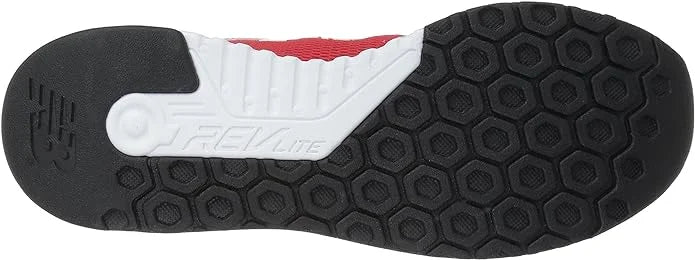 New Balance Mens 247 Decon V1 Sneakers, M10.5/W12, Red/White