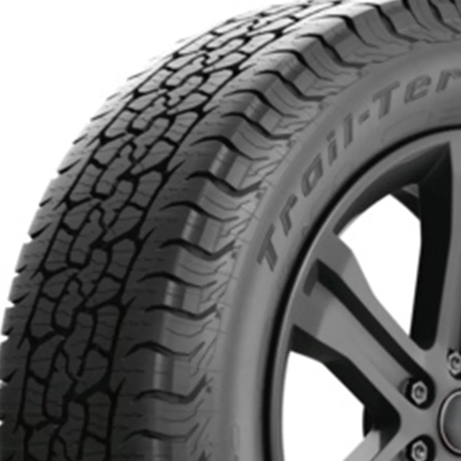 BFGoodrich Trail-Terrain T/A All Terrain 255/70R17 112T Passenger Tire