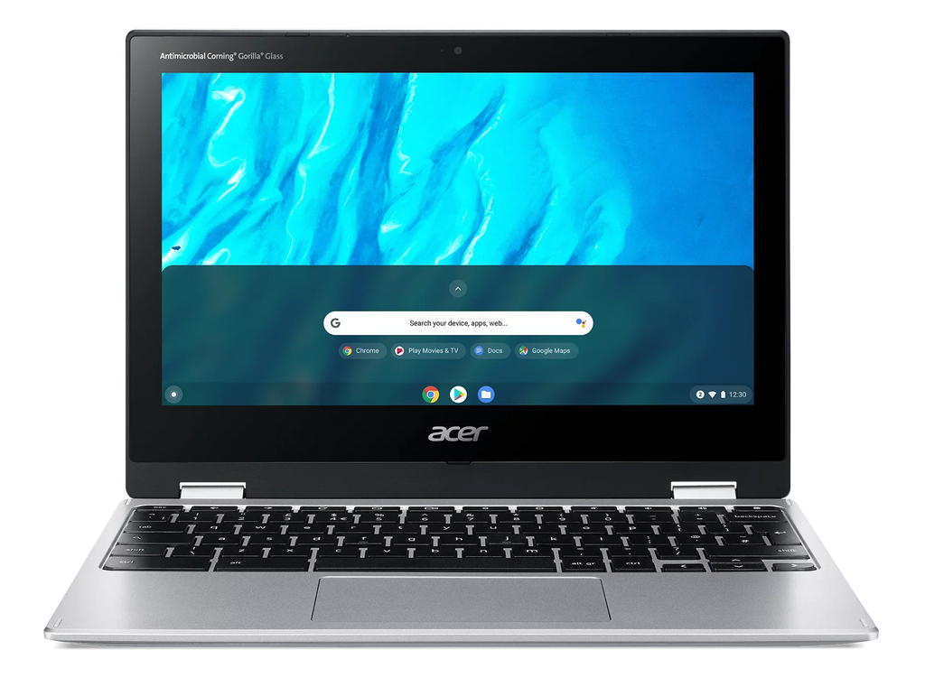2023 Acer 11.6" Lightweight  Touch-Screen Chromebook MediaTek MT8183C 8-Core Processor, 4GB DDR4 , 32GB , WiFi, Chrome  with UltraTech Mouse Pad Bundled - Nextday Shipping Available.