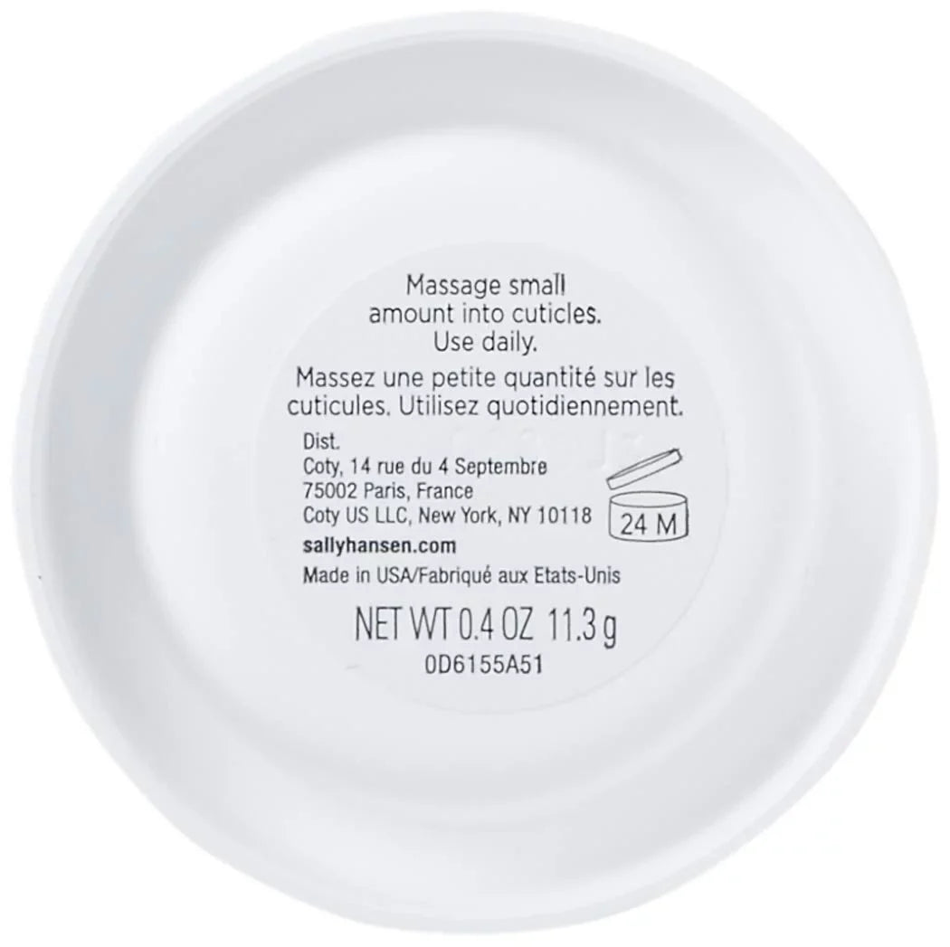 Sally Hansen Cuticle Massage Cream 0.4 oz (Pack of 6)