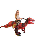 Studio Halloween Child's Ride On Velociraptor Dinosaur Inflatable Costume