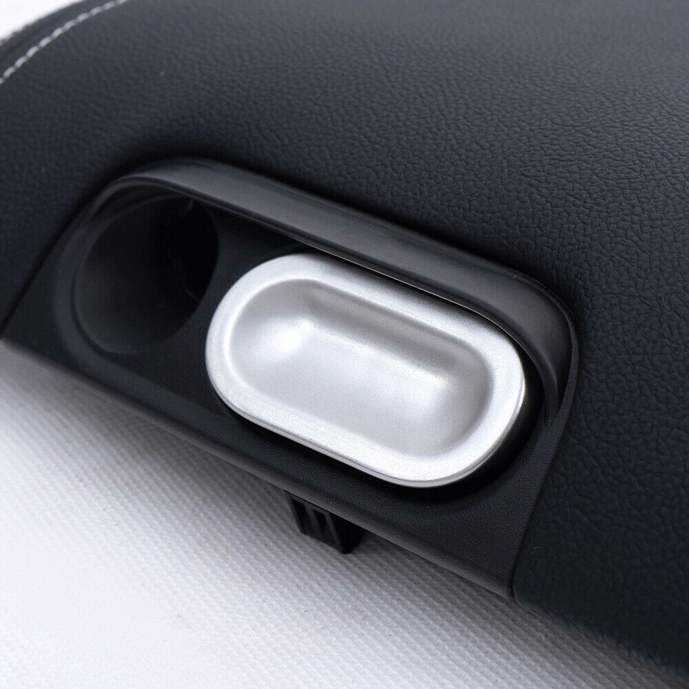 Teledu Center Console Arm Rest Lid Cover Fit For F150 2009-2014 Ford F-150 Black New