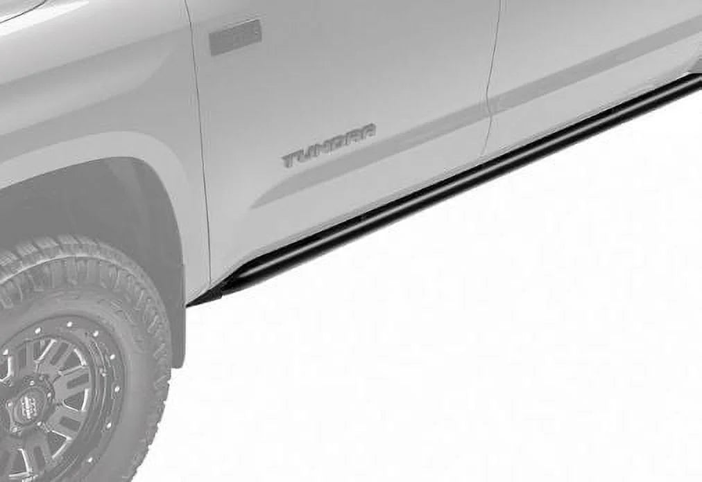 N-Fab by RealTruck Rkr Rails | Textured Black | T074Rkrqc | Compatible with 2007-2021 Toyota Tundra Double Cab All Beds,  Gas