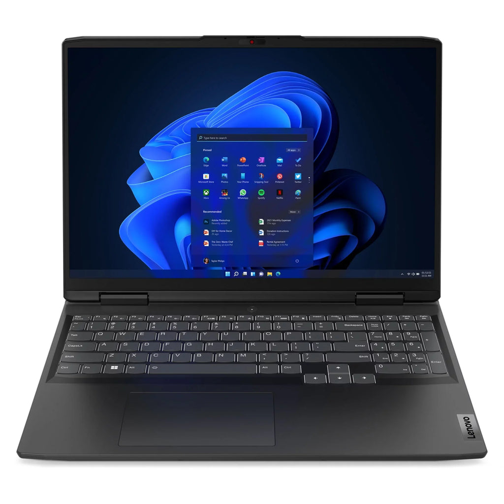 Lenovo Notebook IdeaPad Gaming 3 Laptop, 16"   165Hz, i7-12650H, ® GeForce ™ 3060 Laptop  6GB GDDR6, 16GB, 512GB, For Gaming