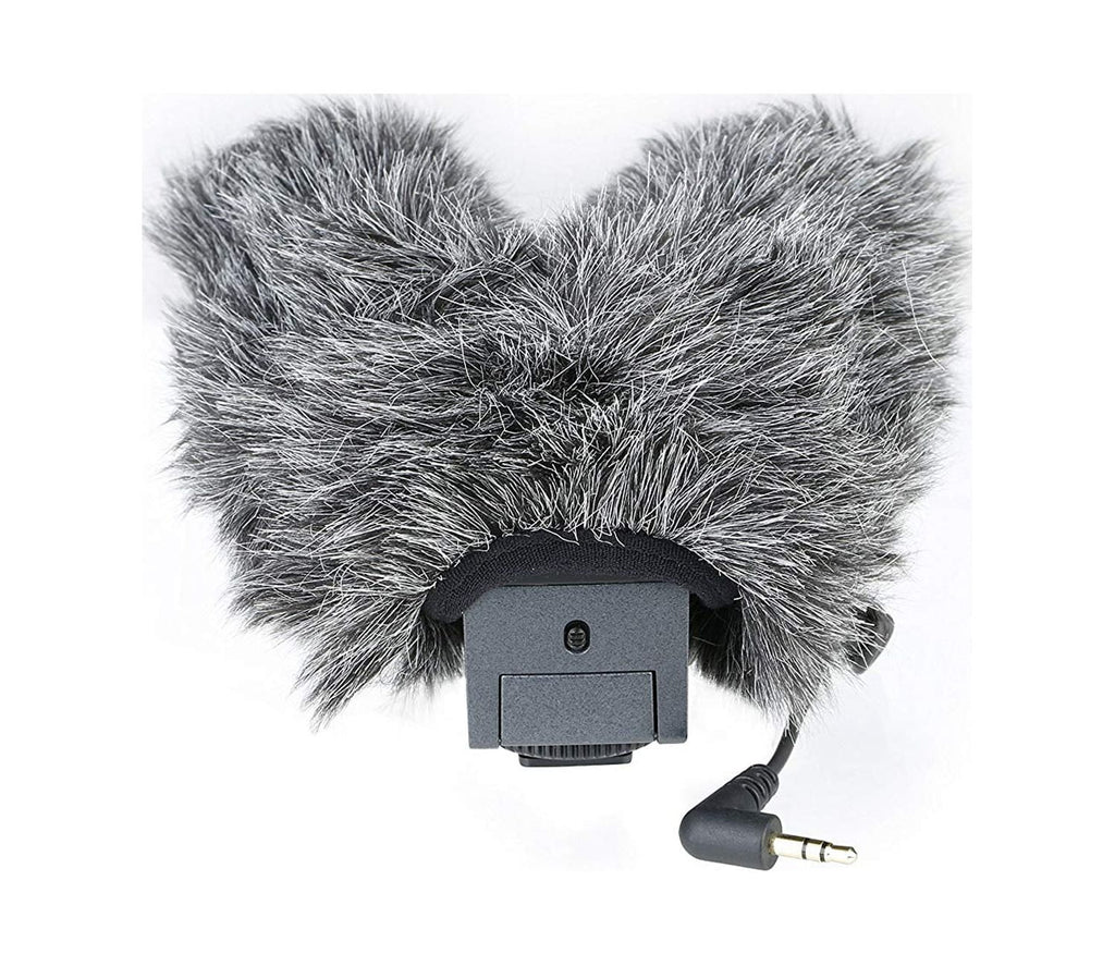 Movo -SM440 Furry Outdoor Microphone Windscreen Muff Custom Fit for Sennheiser  440 Compact Stereo Shotgun Microphone