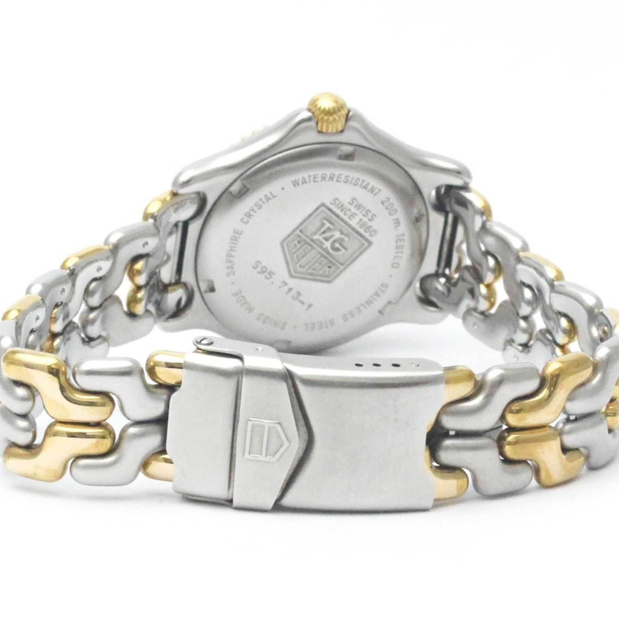 Pre-Owned Polished   Sel 200M Gold Plated Steel Mid Size Watch S95.713 BF568511 (Good)