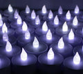 60  Baery Operaed Flameless Flickering  ealighs Candles For Wedding, Luminary Bags, Decoraions, Cenerpieces, Holidays~ Cool Whie
