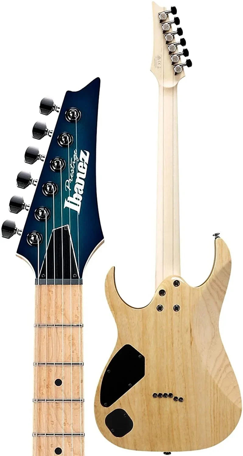 Ibanez RG652AHMFX Prestige  Series 6-String Electric Guitar Nebula Green Burst