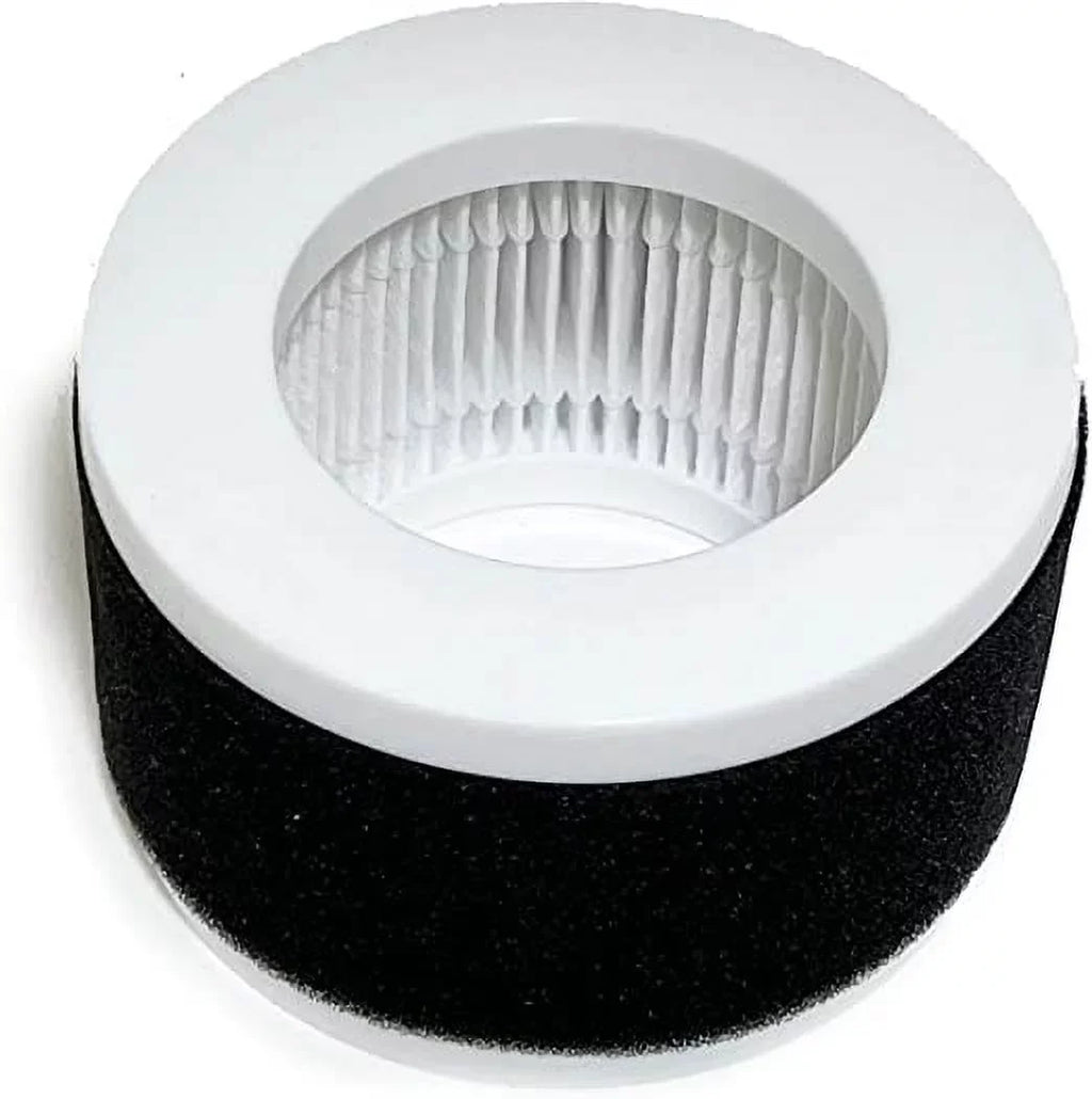 Nispira 2-in-1 True  Replacement Filters Compatible with Pro Breeze Mini Air Purifier -P02, 6 Packs