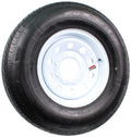 Radial Trailer Tire On Rim ST235/80R16  16" 8 Lug Modular White Wheel