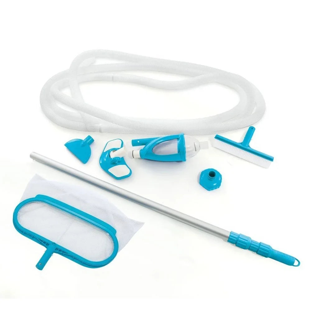 Intex 2100  Sand Filter Pump, Deluxe Pool Maintenance Kit, & Pool Skimmer