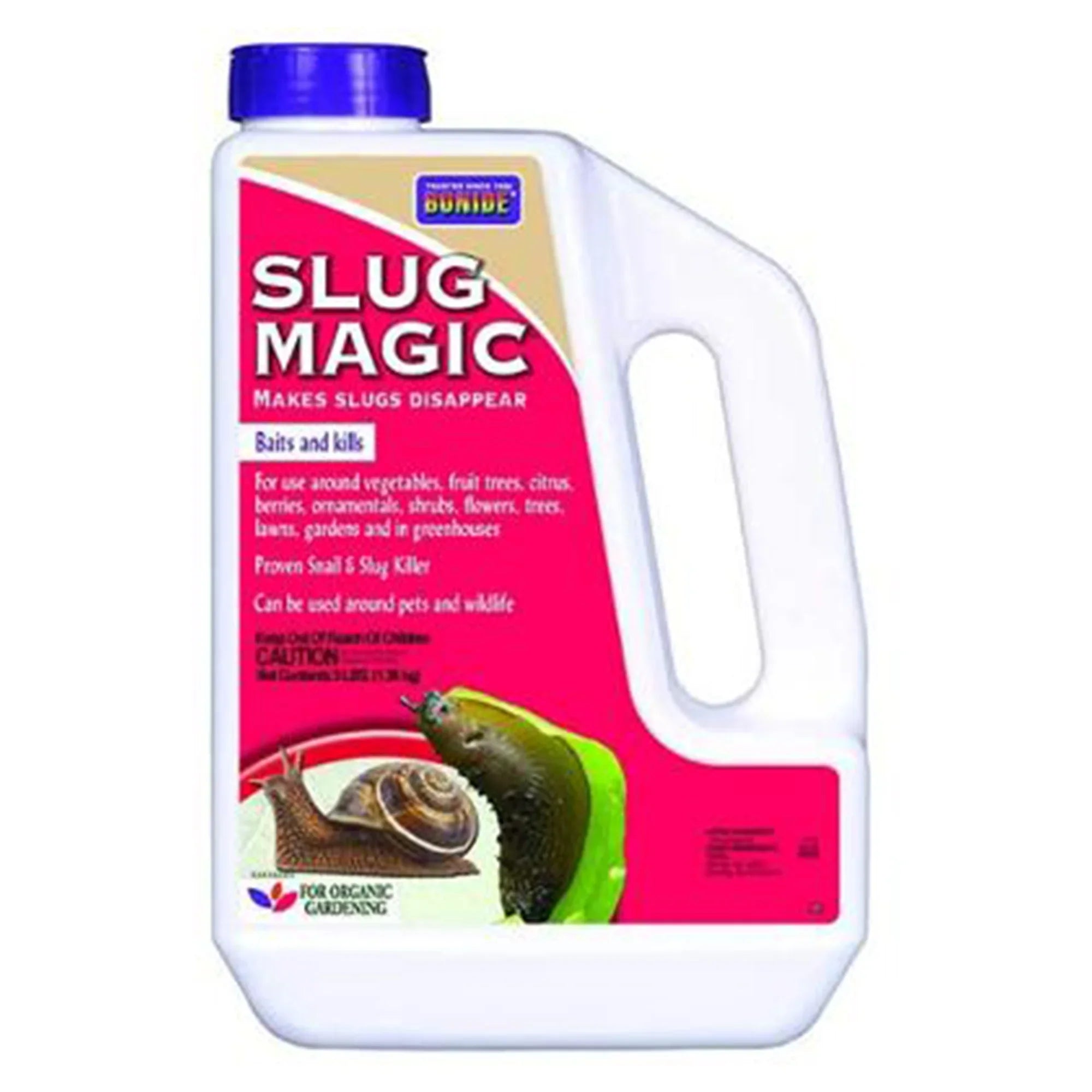 Bonide Slug Magic Insect Killer Granules 3 lb